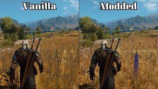 The Witcher 3: Wild Hunt | Vanilla vs Modded | Mods Comparison