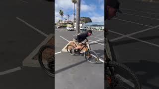 Rate his skill level from 1-2! #mtb #wheelie #trialsbiking
