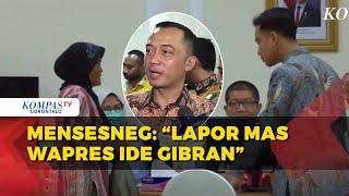 Mensesneg Prasetyo Hadi Ungkap Layanan Pengaduan "Lapor Mas Wapres" Ide Gibran