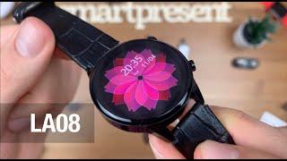 Cмарт-часы Smart Watch LA08 с мощным функционалом и крутым экраном. Для iOS и Android.