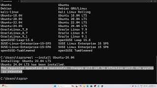 Installing Ubuntu in Windows 11 | WSL