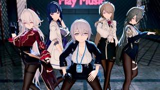 【MMD】Run Devil Run【Honkai impact 3 (崩壞3rd) 布洛妮婭 Bronya、薇塔Vita、瑟莉姆 Thelema、麗塔 Rita、芽衣 Mei】【Camera DL】