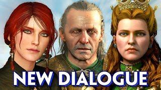 Witcher 3: New Dialogue with Triss, Vesemir, Anna Henrietta and more NEXT-GEN changes.