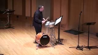 "Echo Song" for multiple percussion solo by Gene Koshinski