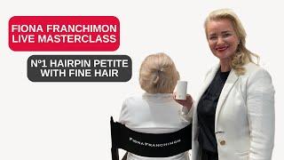 How to use the Nº1 HAIRPIN Petite with Fine Hair | Fiona Franchimon