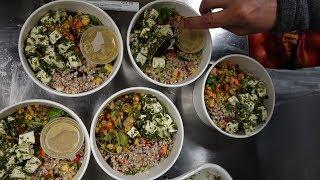 Inside a Very Busy Delivery Only "Dark Kitchen" in London, "ATCHA" Serving up Healthy Indian Food...