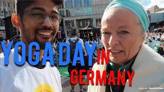 International YOGA DAY in Berlin, Germany