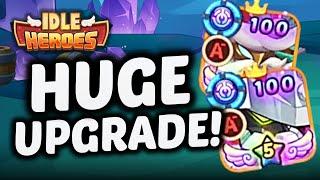 SATISFYING TRANSFORMATION - Ancient IDLE HEROES account gets a HUGE makeover!