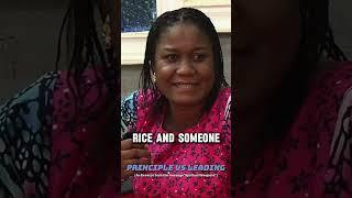 PRINCIPLE VS LEADING - MRS. GRACE DAVID ABUBAKAR (An Exerpt from the message Spriritual Weapons)