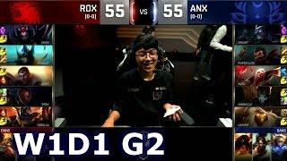 ROX vs ANX - Week 1 Day 1 | Group A LoL S6 World Championship 2016 | Rox Tigers vs Albus Nox Luna