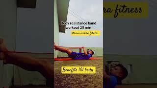 body resistance band workout 20 min @ravi mehra fitness#exercise #benefits #body #shorts 