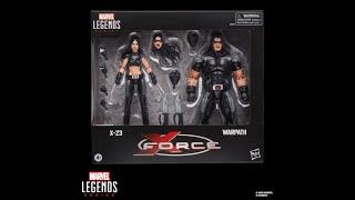 Hasbro Marvel Legends X Force X 23 & Warpath Figure Set Pre-Orders