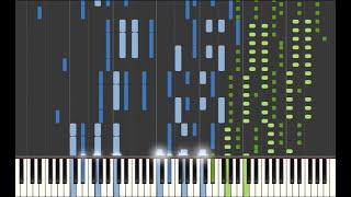 Cruel Angel's Thesis/Beethoven Pathetique Sonata mash up! (piano duet synthesia)