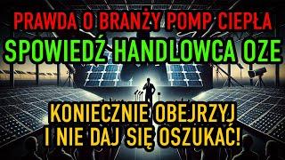 SKANDAL! Nie mają sumienia! WCISKAJĄ POMPY CIEPŁA I FOTOWOLTAIKĘ - Smutna prawda o branży OZE  cz.1