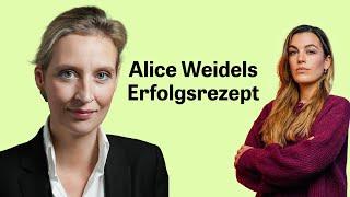 Alice Weidels Strategie für die Bundestagswahl: Was macht sie populär?