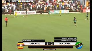 Uganda 1 vs 2 Tanzania Semi finals U20 Africa Cup of Nations Qualifiers 2024  Highlights & Goals