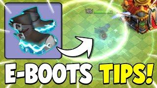 Best Electro Boots Tips you NEED TO USE!!! (Clash of Clans)