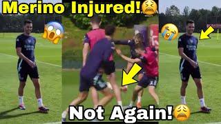 Bad News OMG!Mikel Merino “Badly Injured” at Arsenal TrainingGabi Injured Merino at Training