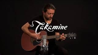 Takamine GX11ME-NS Taka-Mini Travel Electro Acoustic Demonstration