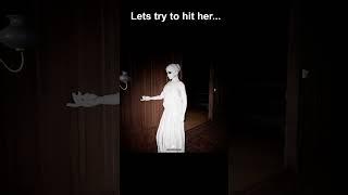 I think i can't touch her.. #horrorgame #darkhours #gaming #gamingclips