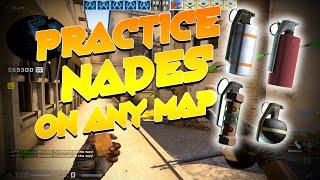 How To Practice Nades In CSGO - CSGO Smoke Practice Config (2020)