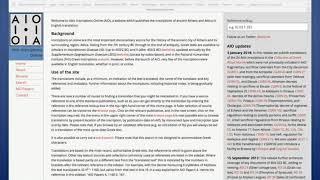 Attic inscriptions online, Dr Stephen Lambert (University of Cardiff)