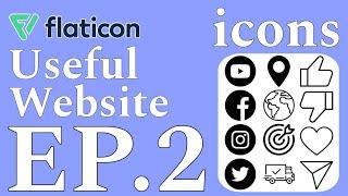 Useful Website Ep.2 || Download Free Icons || Flaticon