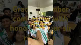 #grade 10-amber completers with honors adviser sir rey dizon City high bacolod