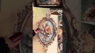#ASMR Create a Revealing Flap Frame Themed Atonement Reverie ser. 4 #thegingerbreadprints #shorts