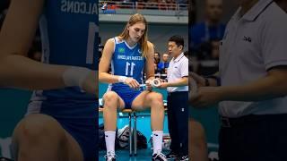 "Tallest Female Volleyball Star in USA  #TallQueen"#tallgirlfriend #volleyball #usa
