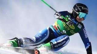 ALICE ROBINSON SHOW a KRANJSKA GORA!! 2a PETRA VLHOVA. Women's GS Maribor 2020