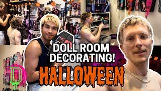 Let's Organise Our Doll Room and Decorate For HALLOWEEN! 