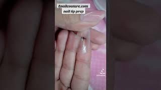 Enailcouture.com new 123go nail tip prep #nails #nailart #naildesign