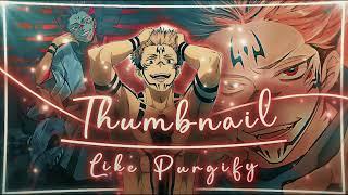 Thumbnail Tutorial - How To Make An AMV Thumbnail Like Purgify