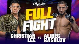 Christian Lee vs. Alibeg Rasulov Ended Unexpectedly 