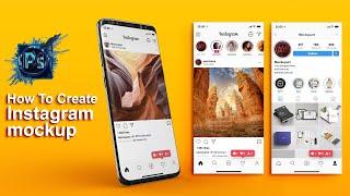 How to Make a PSD Instagram Mockup | Photoshop Mockup Tutorial