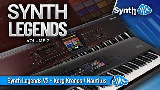 SYNTH LEGENDS V2 (34 new sounds) | KORG KRONOS / NAUTILUS | SOUND LIBRARY