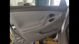 Тойота Камри, как снять обшивку двери. Toyota Camry Door Panel  Removal