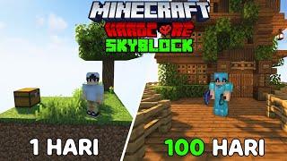 100 Hari di Minecraft Hardcore Tapi Pulau Melayang!