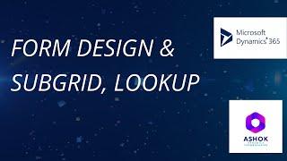 MSCRM Form Design, Subgrids, Lookups #software #jobsarch #course