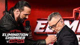 Drew McIntyre gives Michael Cole a rude gift: Elimination Chamber 2025 Kickoff