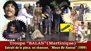 [Comédie], Troupe "BALAN"(Martinique) chantent à propos de l'effet du "CRACK"