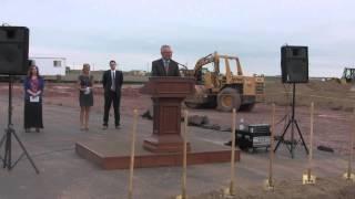 Showplace Groundbreaking with Governor Daugaard - Shortened Version