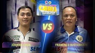 FRANCISCO BUSTAMANTE VS JOHANN CHUA | PASSI 9-BALL NATIONAL OPEN CHAMPIONSHIP 2024 #9ballpool