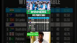 World Test Championship Table | WTC Points Table #ytshorts #shorts