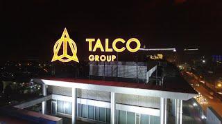 Talco Group logo | Dushanbe at night | Welcome to Tajikistan