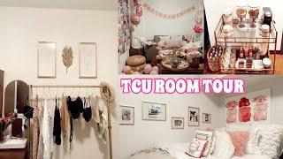 COLLEGE DORM ROOM TOUR TCU 2021