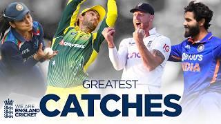 Unbelievable Cricket Catches Which Will Blow Your Mind | Feat. Deol, Maxwell, Jadeja & Stokes