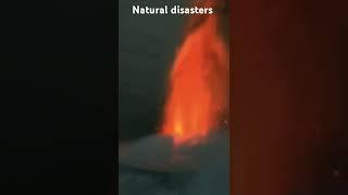 Cumbre Vieja eruptions from its volcano on the north-eastern