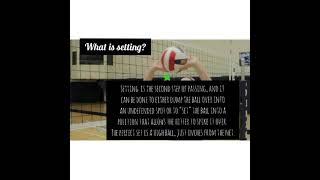 Setting in Volleyball, Physical Education.